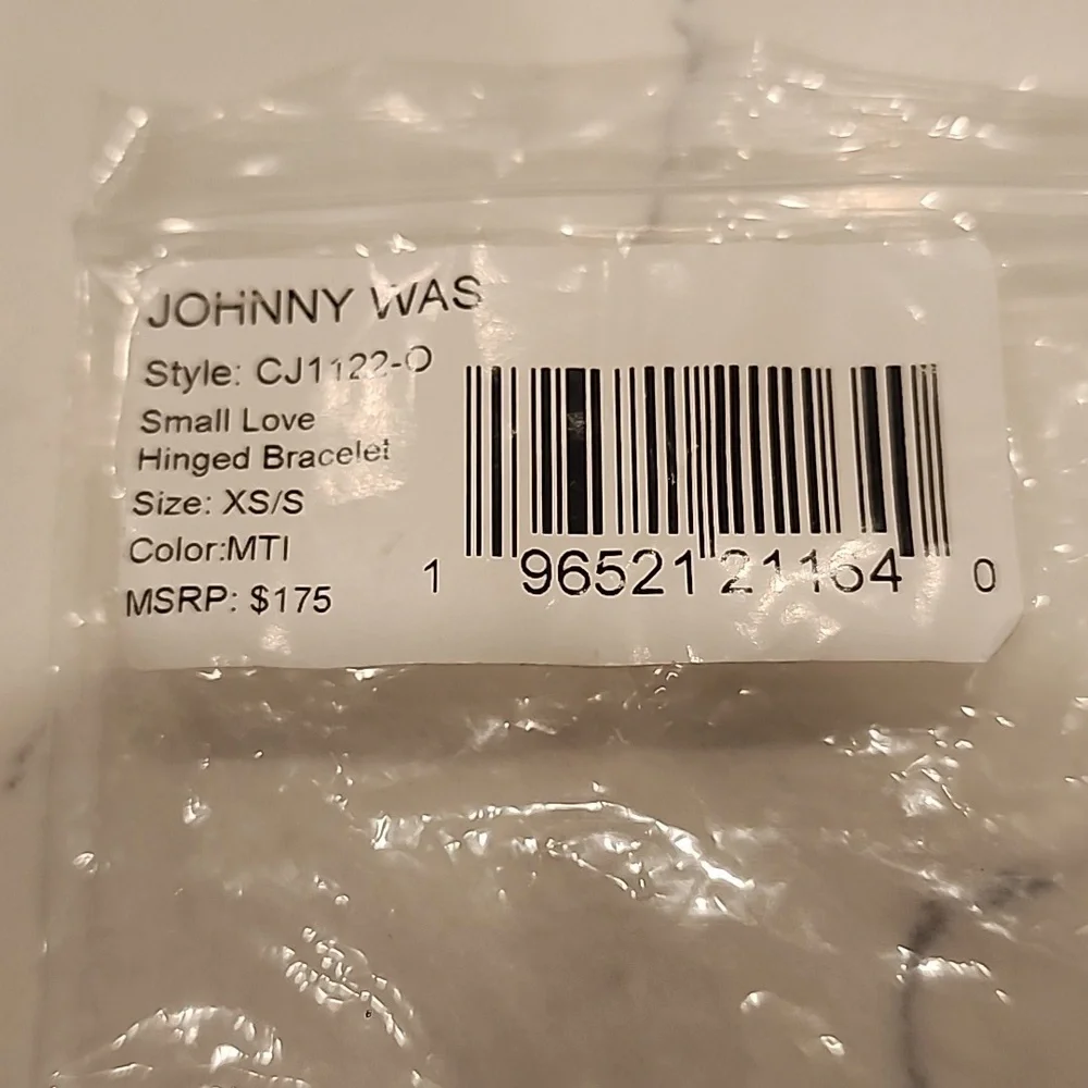 NWT JOHNNY WAS BRACELET SIZE - Picture 6 of 6
